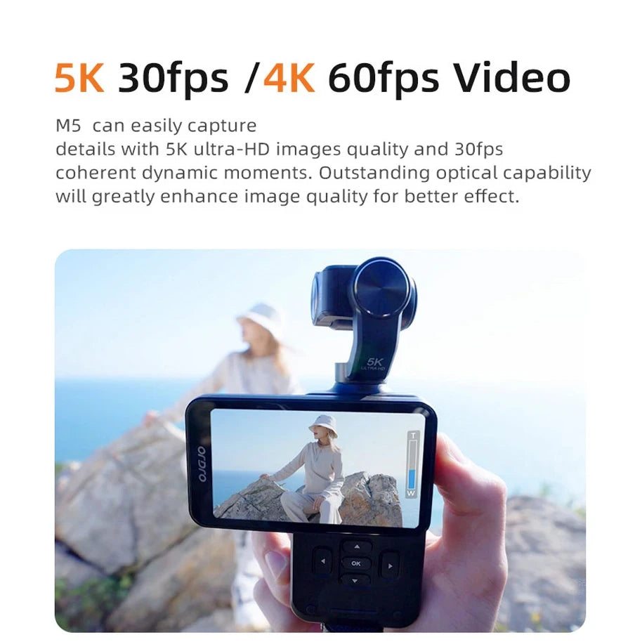 Stabilized Handheld Vlogging Camera