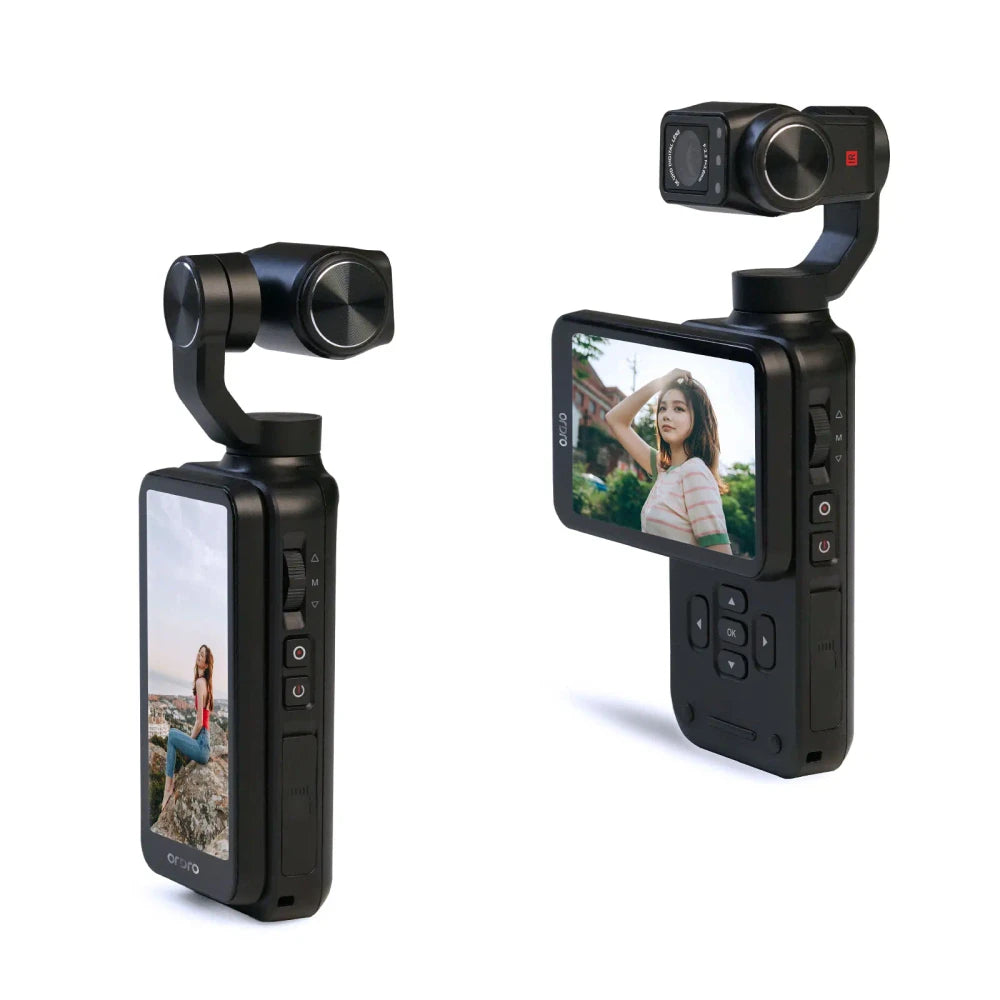 Stabilized Handheld Vlogging Camera