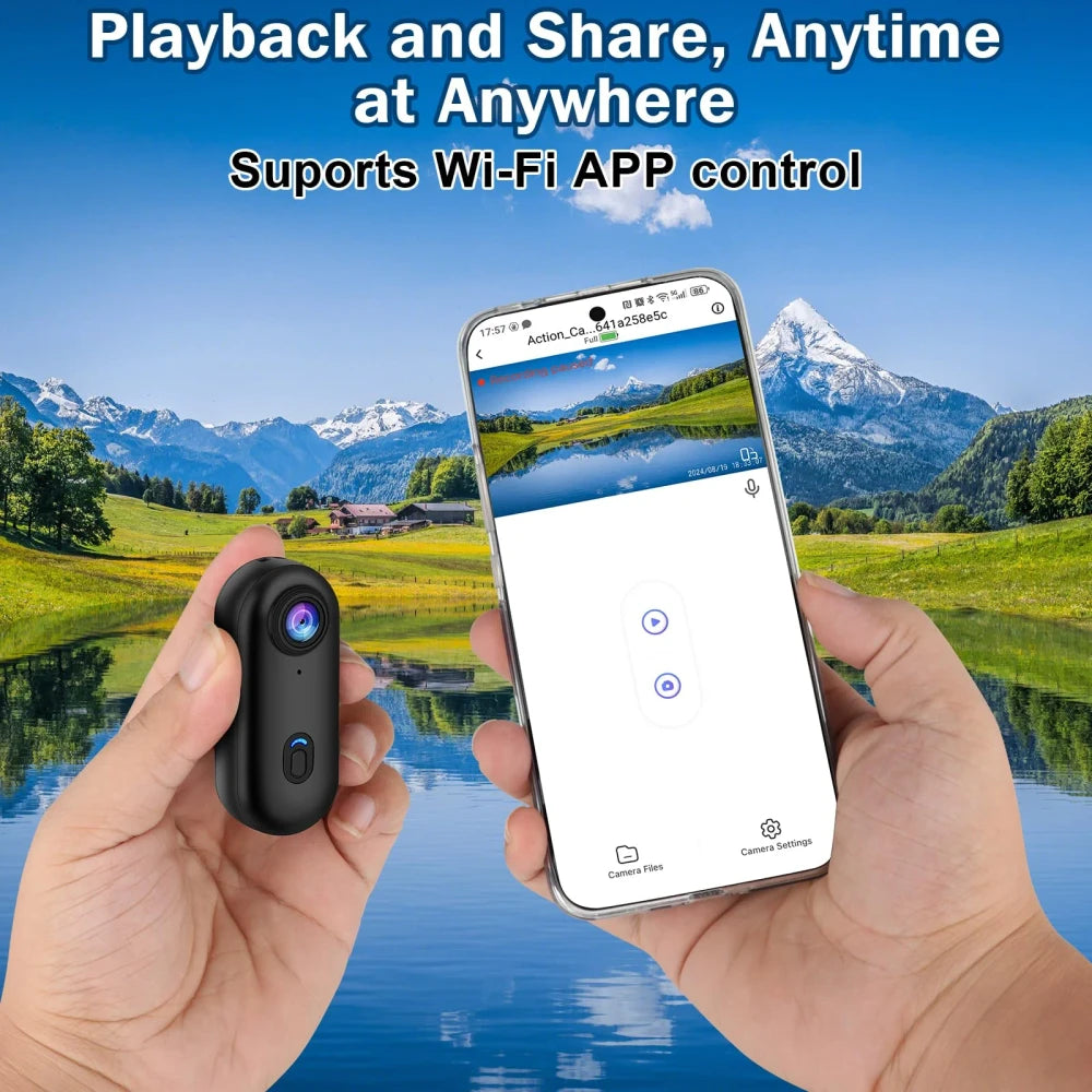 Waterproof Helmet Action Camera