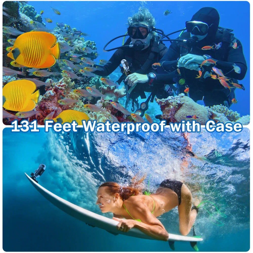 Waterproof Helmet Action Camera
