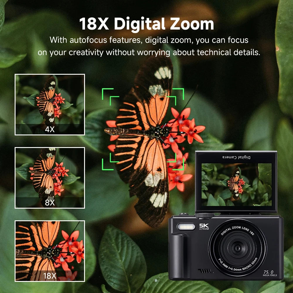 Digital Vlog Camera